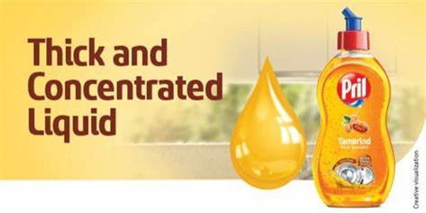 Pril Tamarind Shine Specialist Dishwash Gel - 750 ml - 750 ml