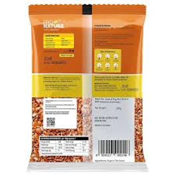 Pro Nature 100% Organic Flax Seeds - 200 gm - 200 gm