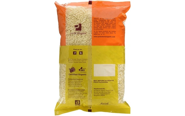Pro Nature 100% Organic Puffed Rice - 200 gm - 200 gm