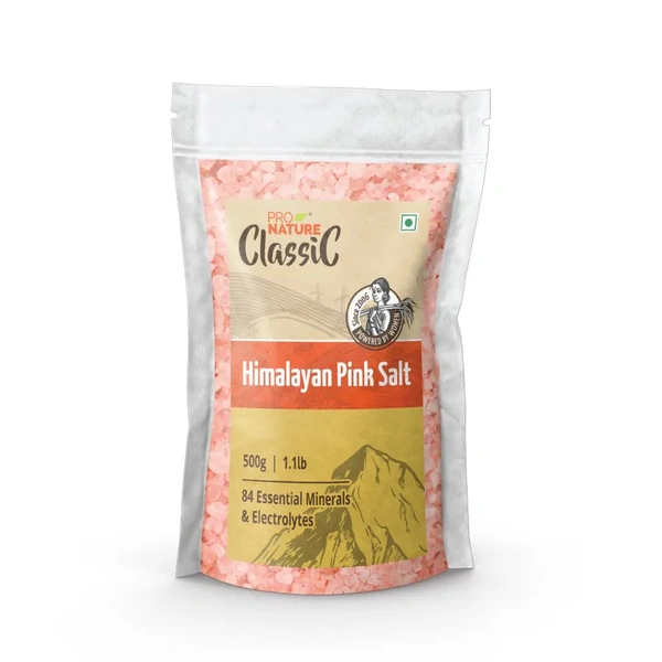 Pro Nature Classic Himalayan Pink Salt - 1 kg - 1 kg