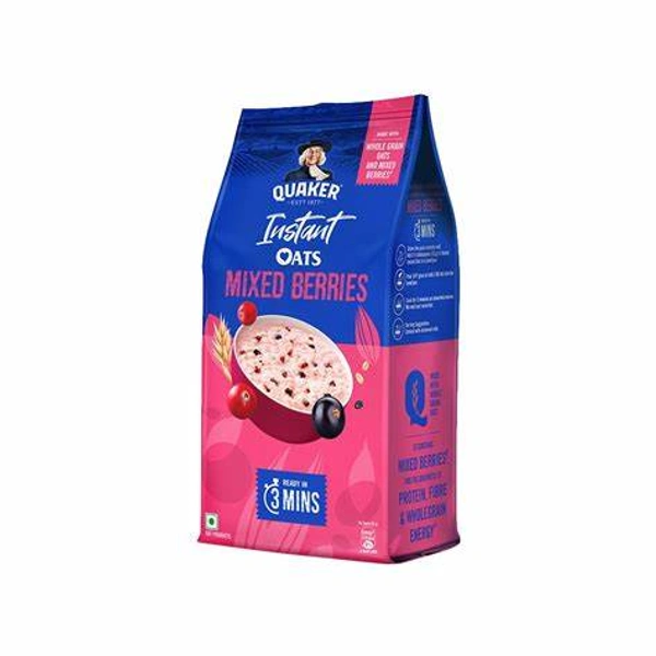 Quaker Mixed Berries Instant Oats - 400 gm - 400 gm