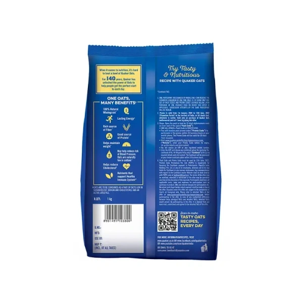 Quaker Rolled Oats - 1 kg - 1 kg