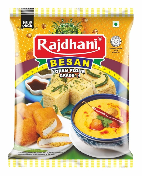 Rajdhani Besan 100% Chana Dal - 1 kg - 1 kg