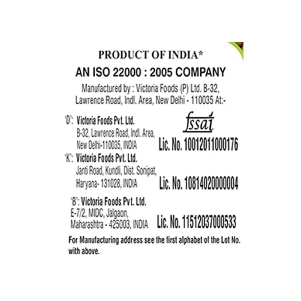 Rajdhani Kala Chana/ Kesari Chana - 1.2 kg