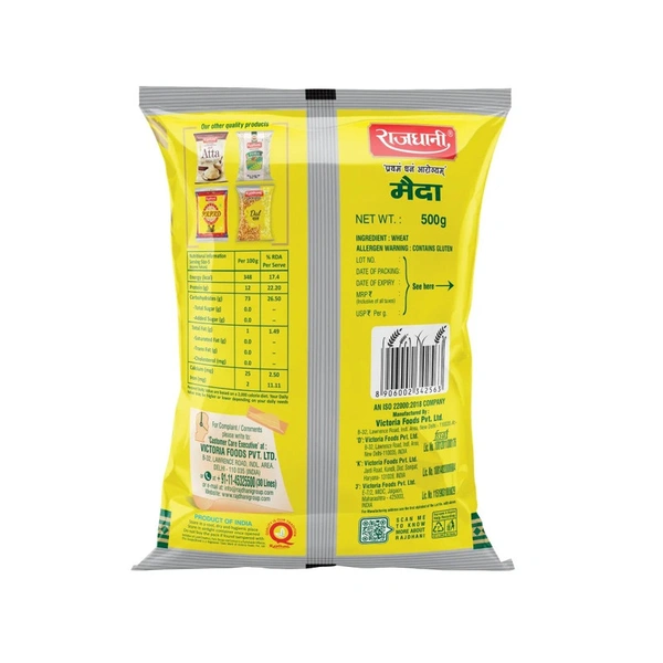 Rajdhani Select Maida - 500 gm - 500 gm