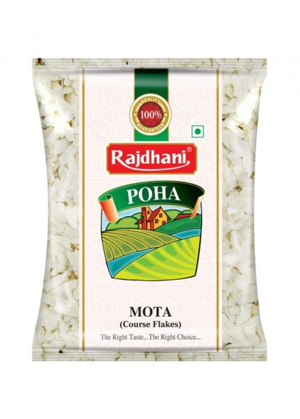 Rajdhani Thick Poha - 500 gm - 500 gm