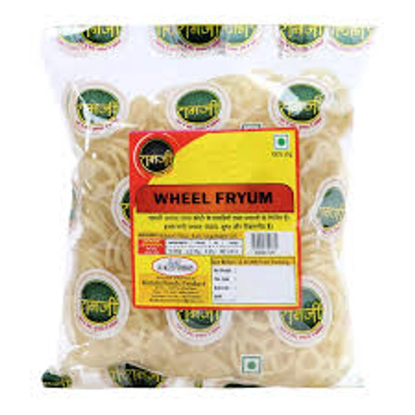 Ramji Wheel Fryums - 200 gm - 200 gm
