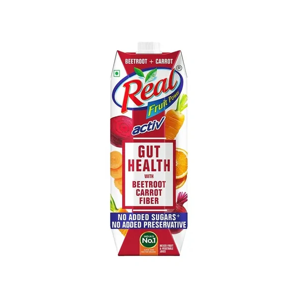 Real Activ Beetroot Carrot Juice - 1 ltr - 1 ltr