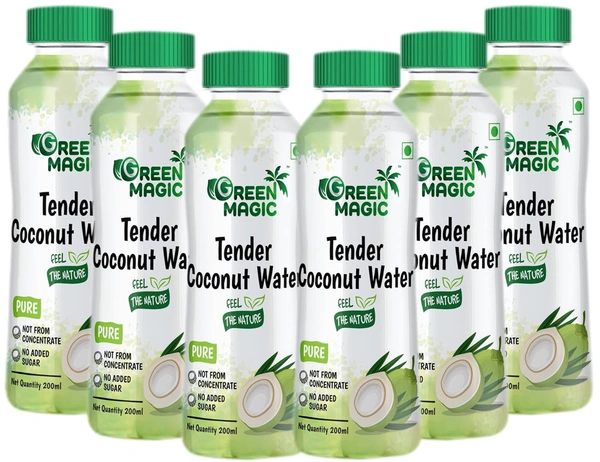 Real Active Coconut Water Pack Of 6 - (6*200 ml) - 1.2 ltr - 1.2 ltr