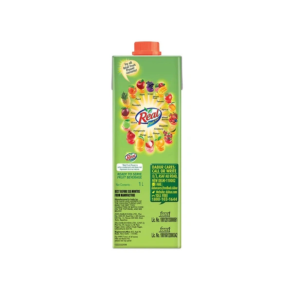 Real Aloe Vera Kiwi Juice - 1 ltr - 1 ltr
