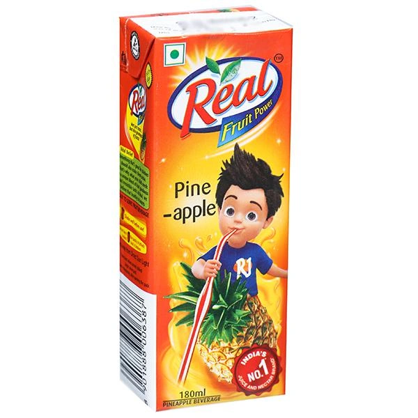 Real Fruit Power Bites Pineapple - 180 ml - 180 ml