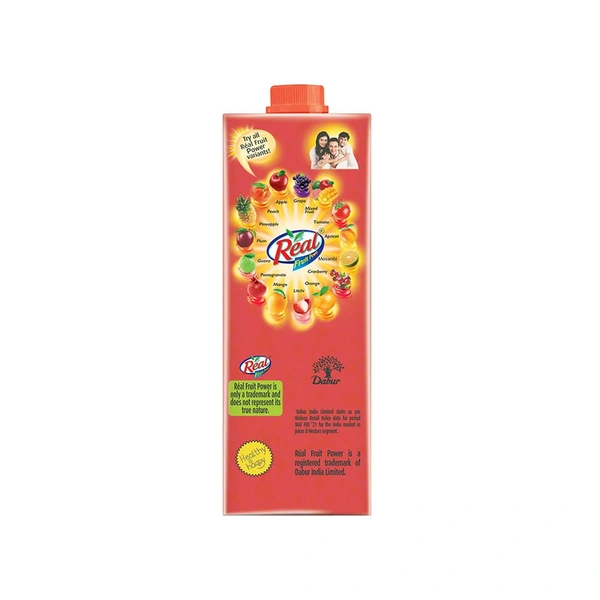 Real Fruit Power Pink Guava Juice - 1 ltr - 1 ltr
