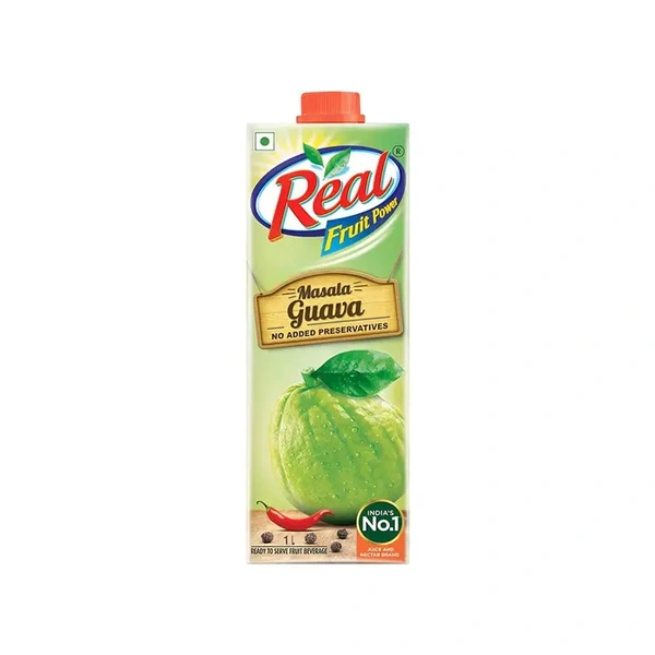 Real Masala Guava Juice - 1ltr - 1ltr