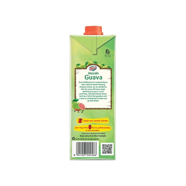Real Masala Guava Juice - 1ltr - 1ltr