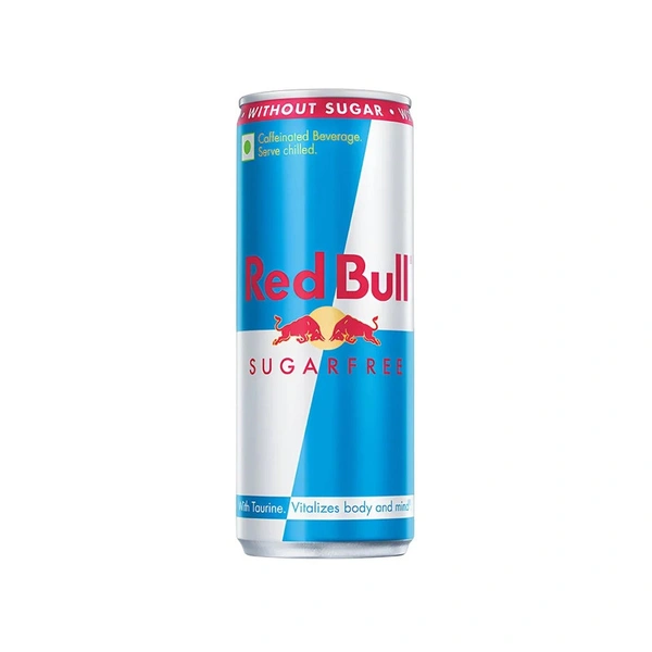 Red Bull Energy Drink (Sugar Free) Pack of 4 - (4*250 ml) - 1 ltr - 1 ltr