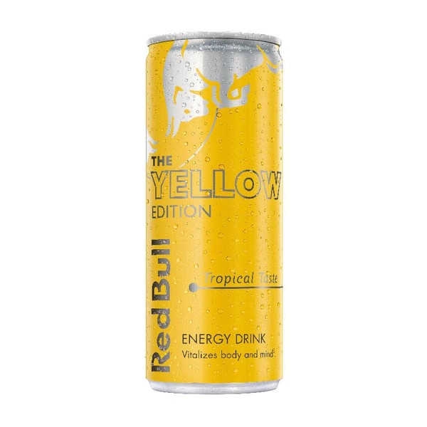 Red Bull Energy Drink Yellow Edition Tropical - 250 ml - 250 ml