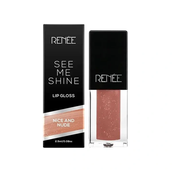 Renee See Me Shine Lip Gloss (Nice And Nude) - 2.5 ml