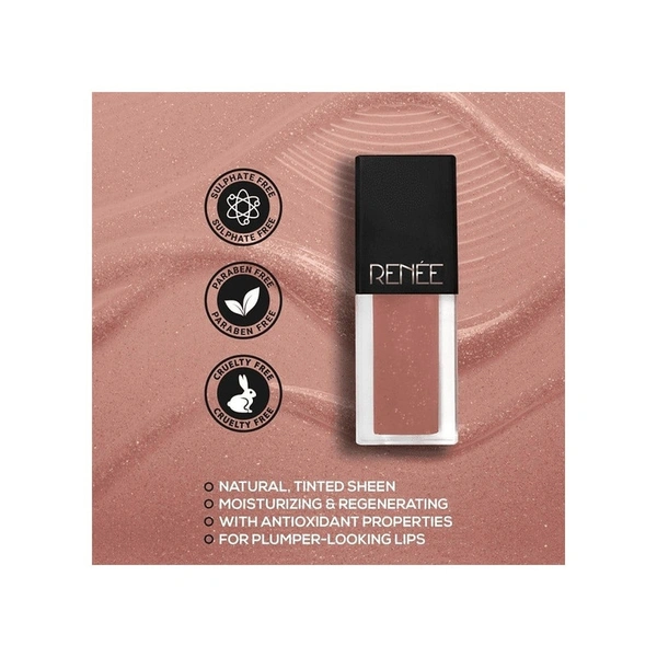 Renee See Me Shine Lip Gloss (Nice And Nude) - 2.5 ml
