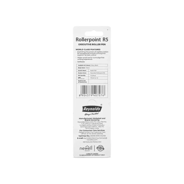 Reynolds R5 Roller Ball Point Pen (Blue) - 1 unit