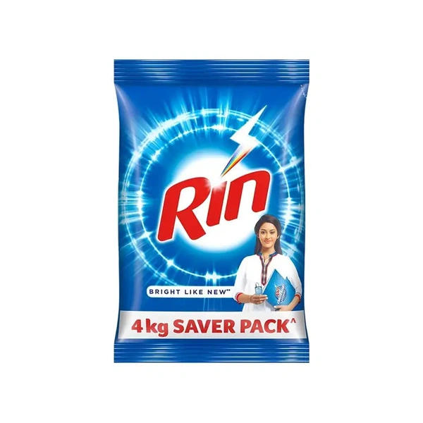 Rin - Detergent Powder - 4 kg - 4 kg