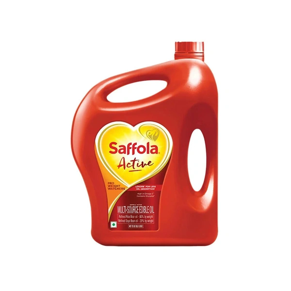 Saffola Active Pro Weight Watchers Edible Oil - 5 ltr