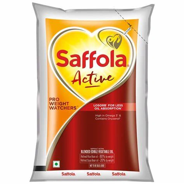 Saffola Active Pro Weight Watchers Edible Oil - 1 ltr