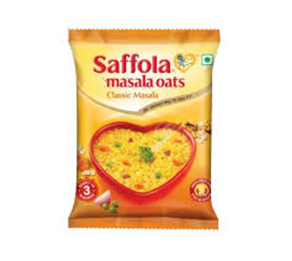 Saffola Masala Oats Classic Masala - 38 gm - 38 gm