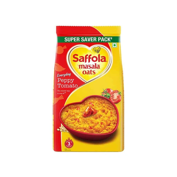 Saffola Masala Peppy Tomato Oats - 500 gm - 500 gm