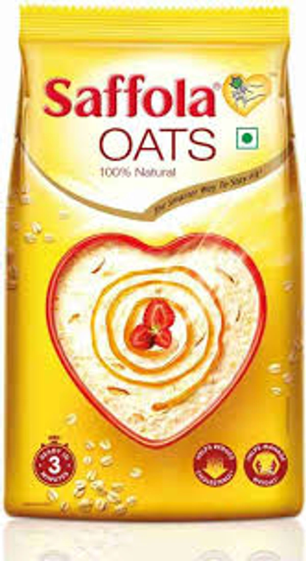 Saffola Oats 100% Natura - 1 kg Saffola Oats 300 gm Free - 1 kg
