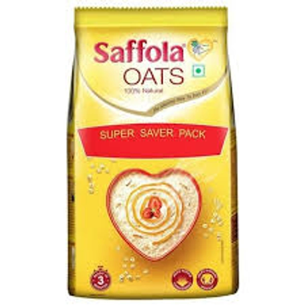 Saffola Oats 100% Natural - 500 gm - 500 gm