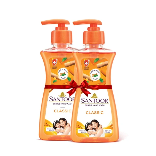 SANTOOR CLASSI HANDWASH (BUY 1 GET1 FREE - 2X200 ML