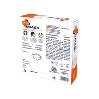 Savlon BIS Certified FFP2 Mask (Comparable to N95, Grey/White) - 4 Pieces - 4 Pieces