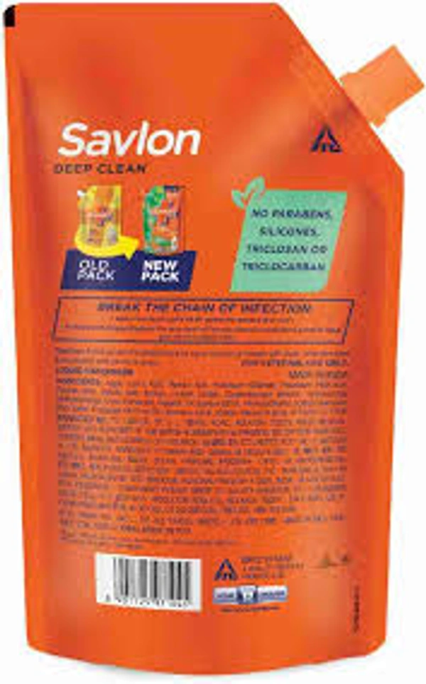 Savlon Deep Clean 90% Natural Origin Content-675 ml - 675 ml