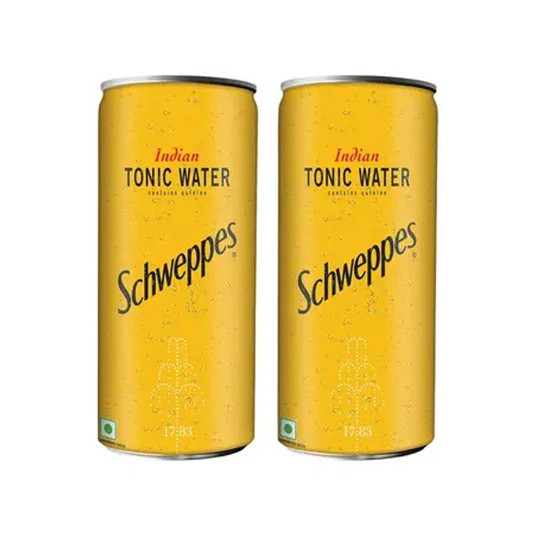 Schweppes Indian Tonic Water Pack of 2 - (2*300 ml) - 600 ml - 600 ml