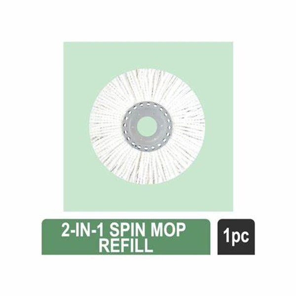Scotch Brite 2-in-1 Spin Mop Refill (Microfiber Cloth) - 1 Unit - 1 Unit