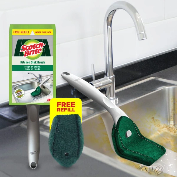 Scotch Brite Kitchen Sink Brush - 1 unit - 1 unit