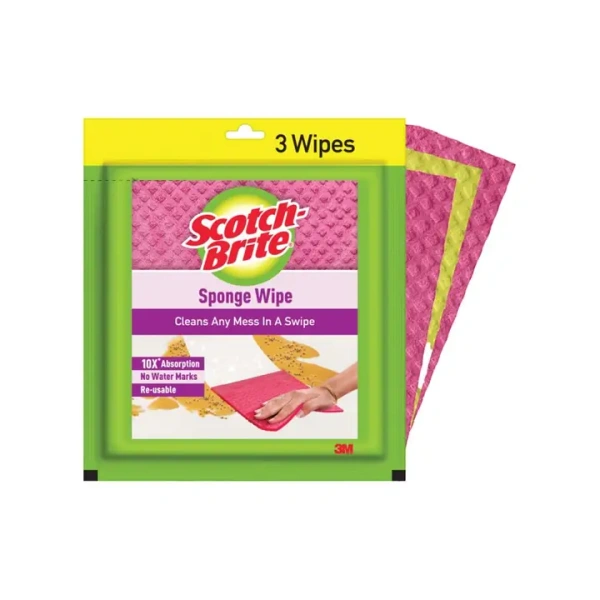 Scotch Brite Sponge Wipe - 3 unit - 3 unit