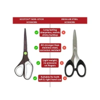 Scotch Titanium Scissors (Black) - 1 Unit