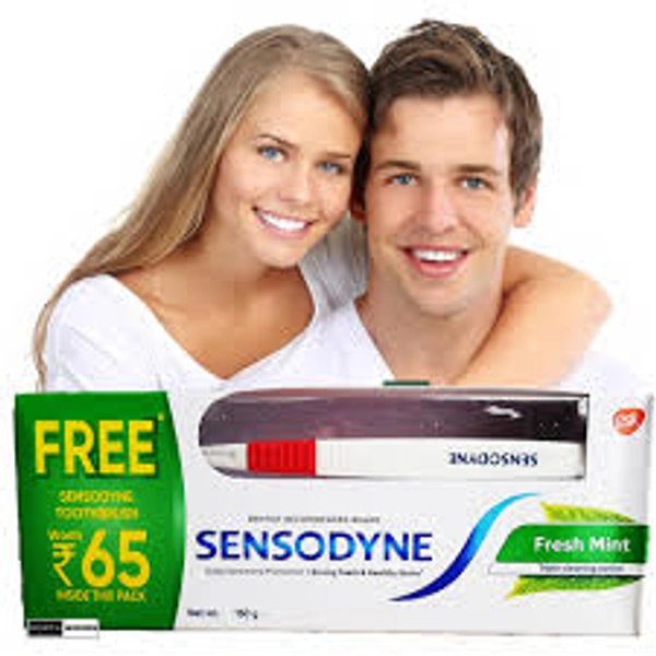 Sensodyne Fresh Gel Triple Cleaning Action - 40 gm - 40 gm