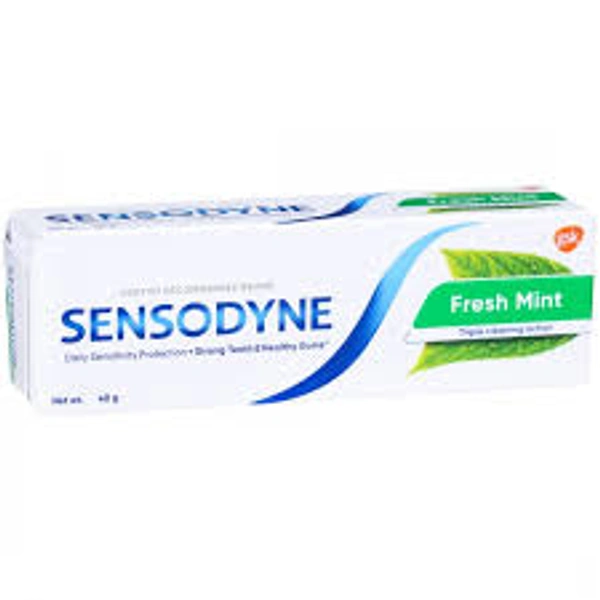 Sensodyne Fresh Mint Triple Cleaning Action - 40 gm - 40 gm