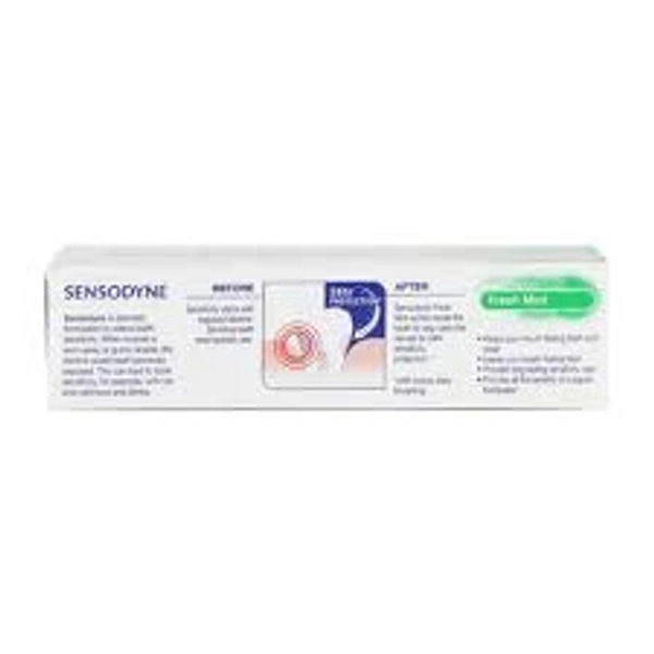 Sensodyne Fresh Mint Triple Cleaning Action - 40 gm - 40 gm