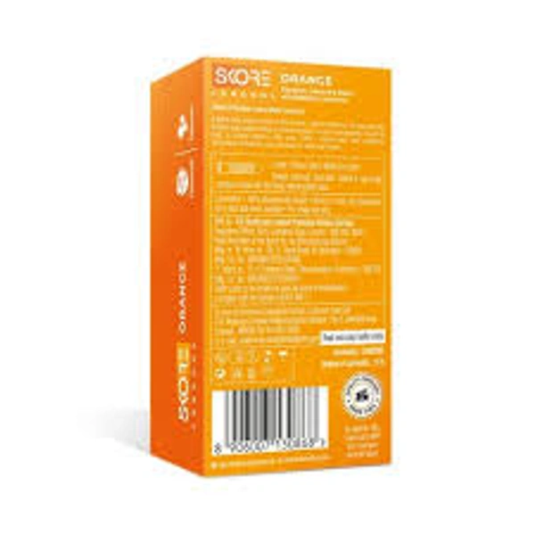 Skore Orange 10 Condoms - 10 Units