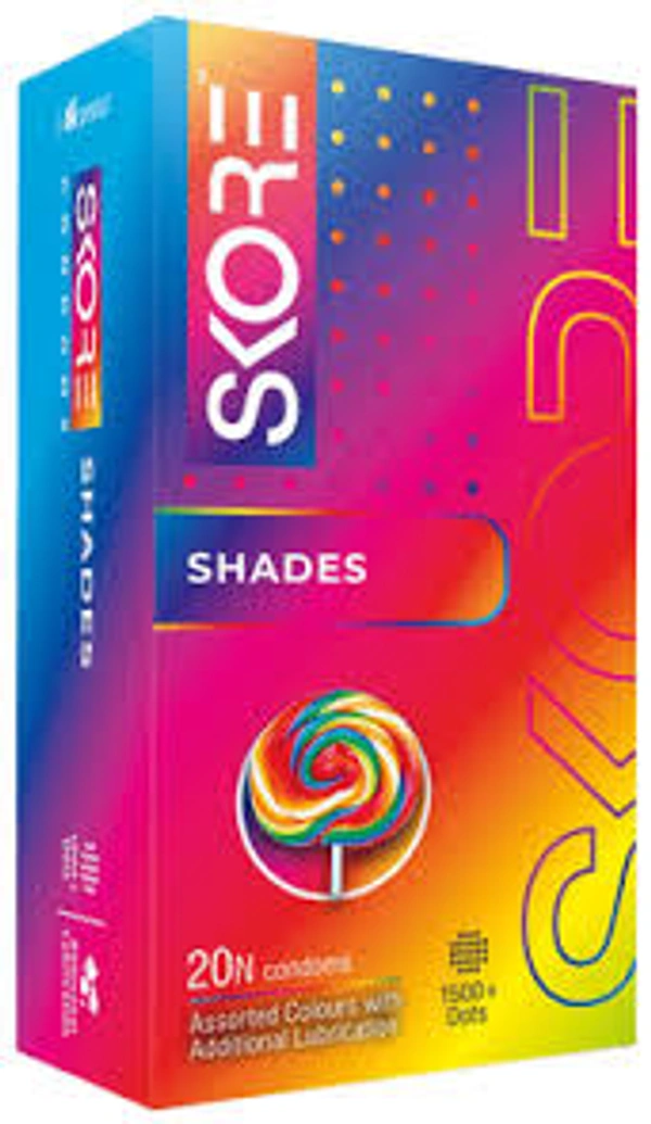 Skore Shades 10 Condoms - 10 Units
