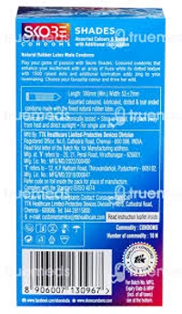 Skore Shades 10 Condoms - 10 Units