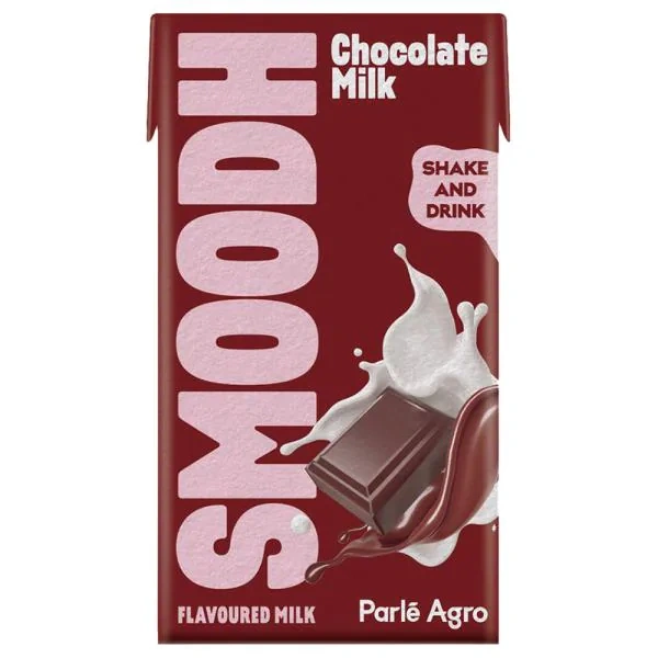 SmoodhChocolate Flavoured Milk Parle Agro - 80 ml - 80 ml