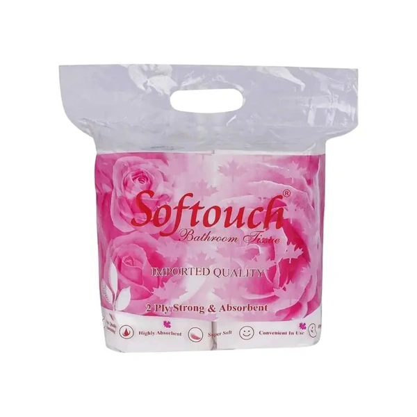 Softouch Bathroom Tissue 4 Role - 4 Role