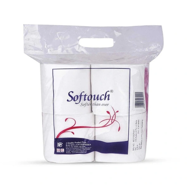 Softouch Bathroom Tissue 4 Role - 4 Role