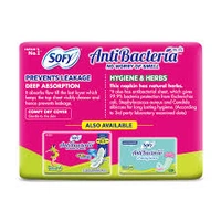 Sofy Anti Bacteria Pads No Worry Of Smell Hygienic XL 290 mm-7 Pads - 7 Pads