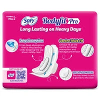 Sofy Dodyfit Pro Long Lastin On Heavy Days Hygienic XL 290 mm-6 Pads - 6 Pads