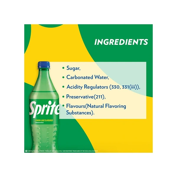 Sprite Lemon-Lime Flavoured - 750 ml - 750 ml